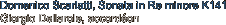 Domenico Scarlatti, Sonata in Re