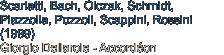Scarlatti, Bach, Olczak, Schmidt, Piazzolla,